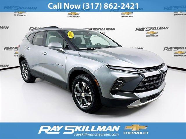 used 2024 Chevrolet Blazer car, priced at $28,188