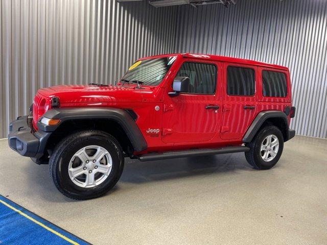 used 2021 Jeep Wrangler Unlimited car, priced at $33,461