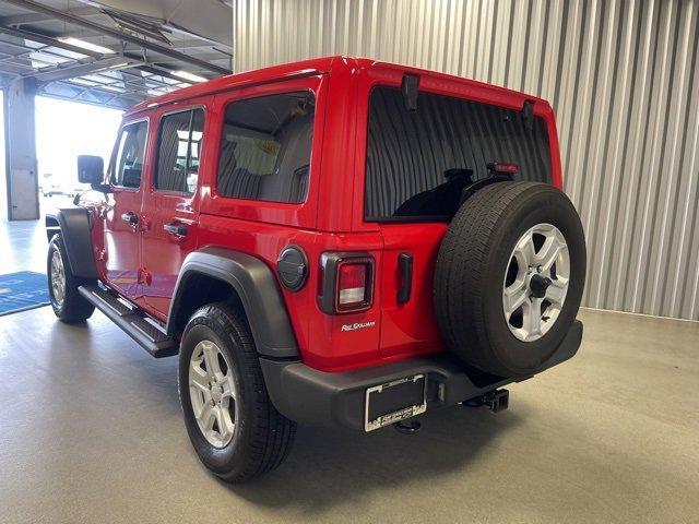 used 2021 Jeep Wrangler Unlimited car, priced at $33,461