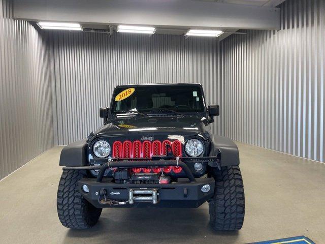 used 2018 Jeep Wrangler JK Unlimited car, priced at $24,988