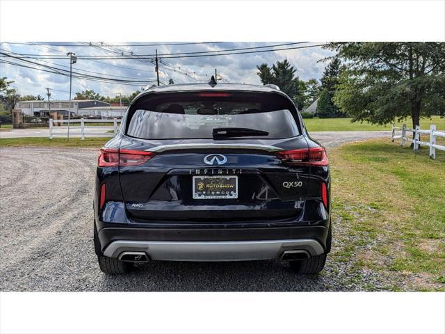 used 2021 INFINITI QX50 car, priced at $23,999