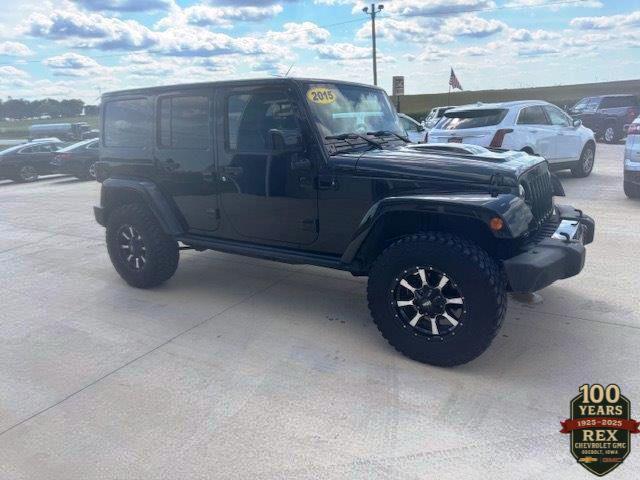 used 2015 Jeep Wrangler Unlimited car, priced at $17,900