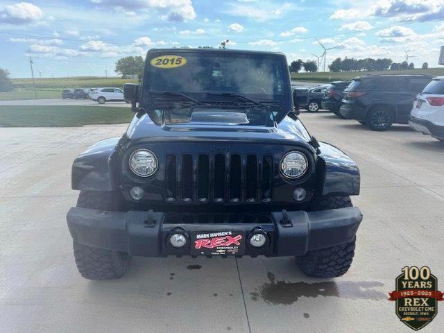 used 2015 Jeep Wrangler Unlimited car, priced at $17,900