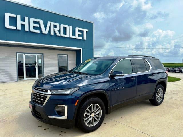 used 2022 Chevrolet Traverse car, priced at $21,900