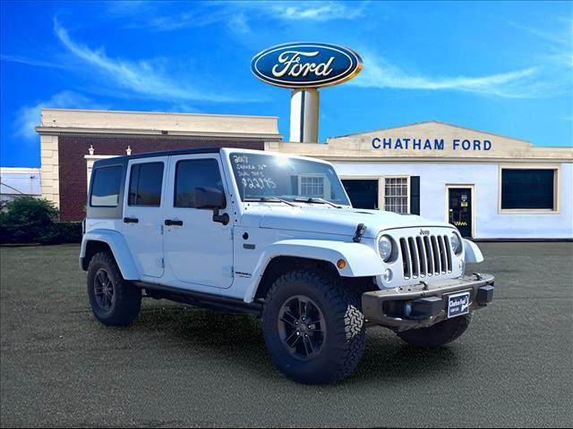 used 2017 Jeep Wrangler Unlimited car, priced at $20,995