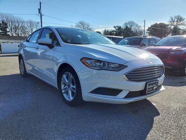 used 2018 Ford Fusion car, priced at $18,995