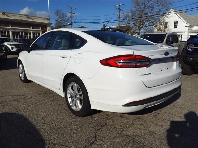 used 2018 Ford Fusion car, priced at $18,995