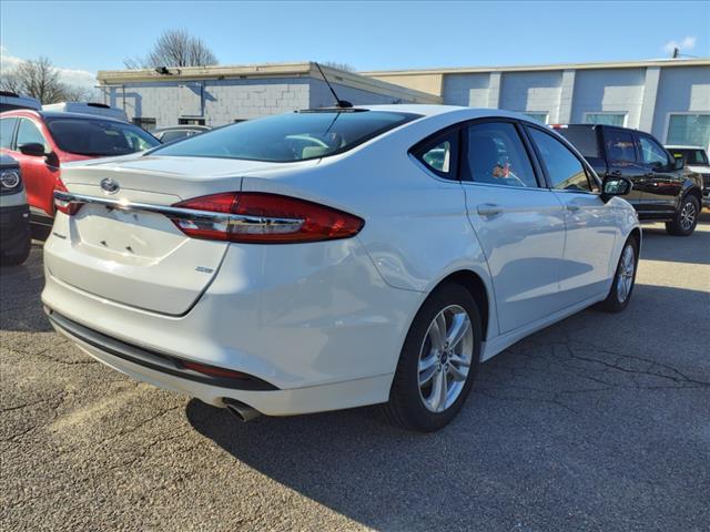 used 2018 Ford Fusion car, priced at $18,995