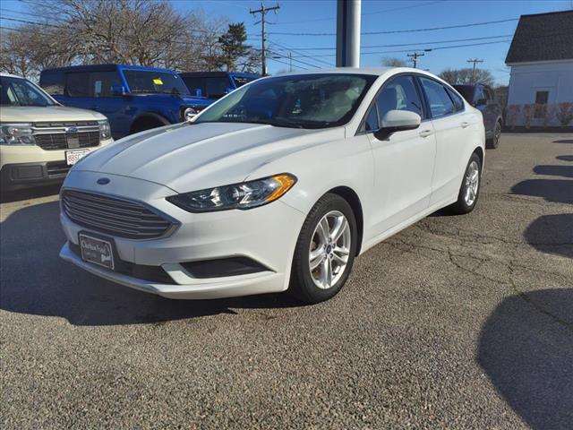 used 2018 Ford Fusion car, priced at $18,995