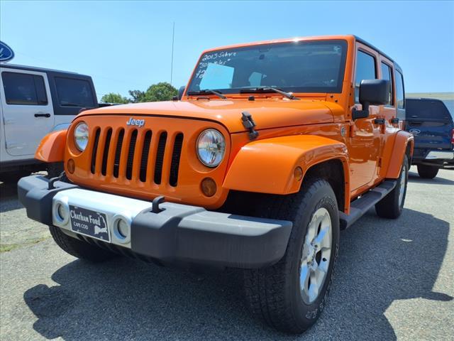 used 2013 Jeep Wrangler Unlimited car, priced at $21,995