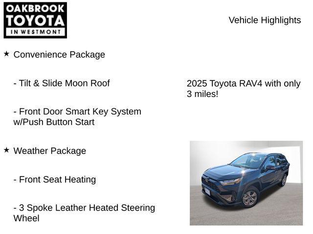 new 2025 Toyota RAV4 car, priced at $35,951