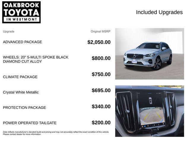 used 2022 Volvo XC60 car, priced at $29,999