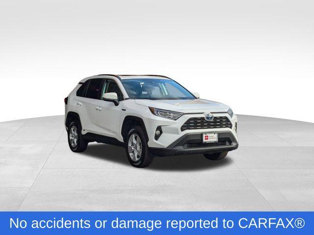 used 2021 Toyota RAV4 Hybrid car, priced at $28,500