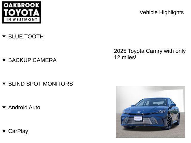 used 2025 Toyota Camry car, priced at $33,600