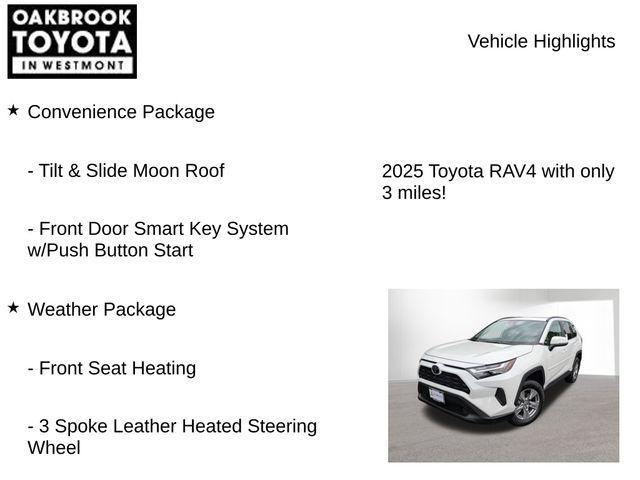 new 2025 Toyota RAV4 car, priced at $35,759