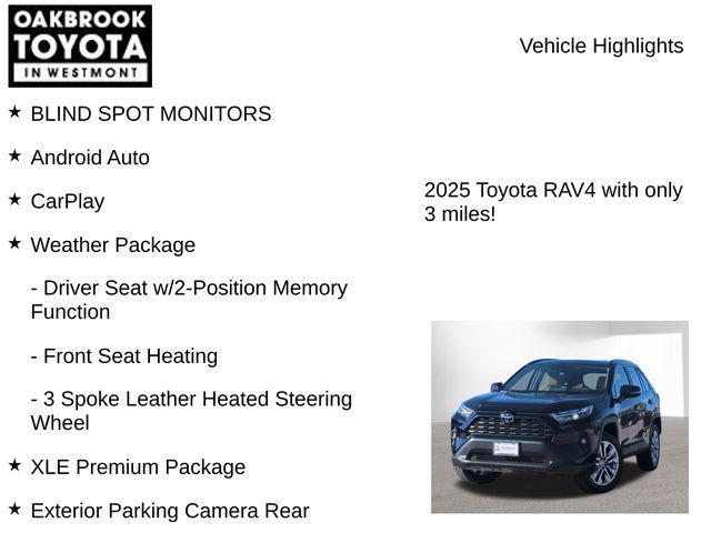 new 2025 Toyota RAV4 car, priced at $36,696