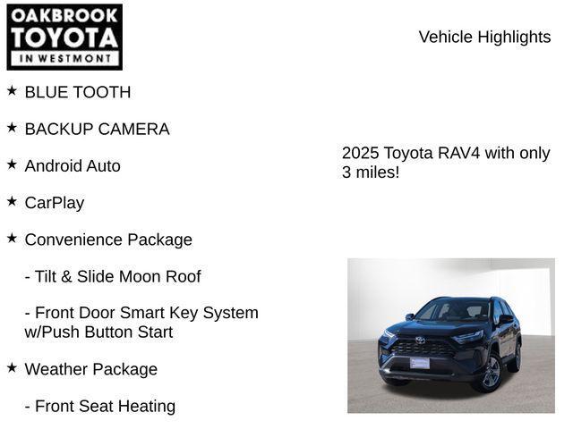 new 2025 Toyota RAV4 car, priced at $35,147