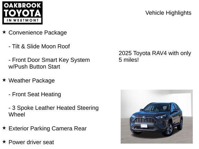 new 2025 Toyota RAV4 car, priced at $35,613