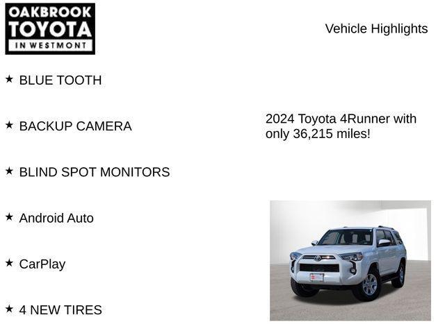 used 2024 Toyota 4Runner car, priced at $38,657