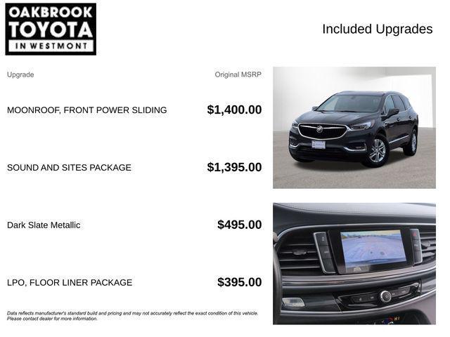 used 2020 Buick Enclave car, priced at $21,500