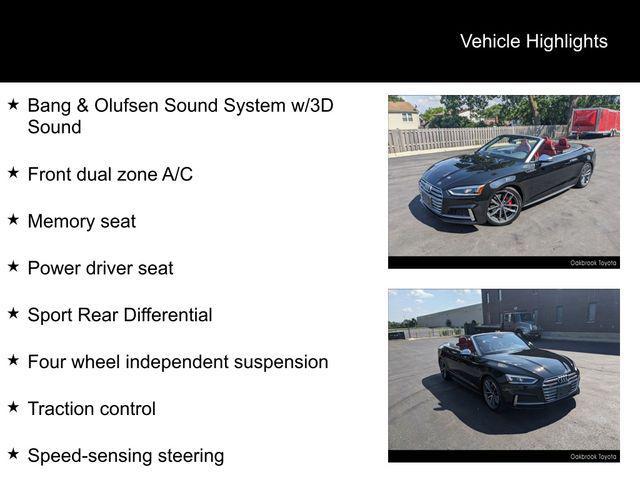 used 2019 Audi S5 car, priced at $36,800
