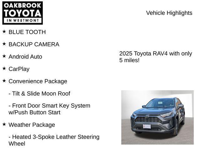 new 2025 Toyota RAV4 Hybrid car, priced at $38,275