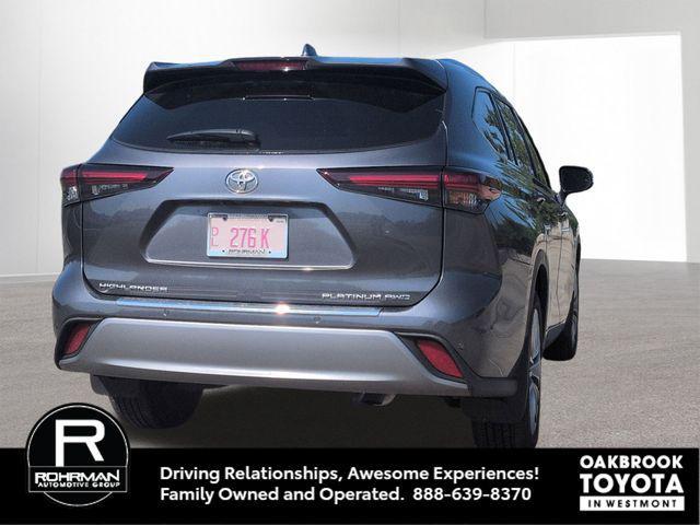 used 2024 Toyota Highlander car, priced at $47,999