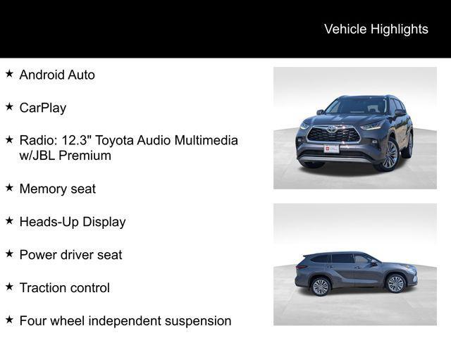 used 2024 Toyota Highlander car, priced at $48,658