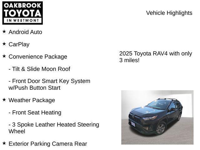 new 2025 Toyota RAV4 car, priced at $36,439