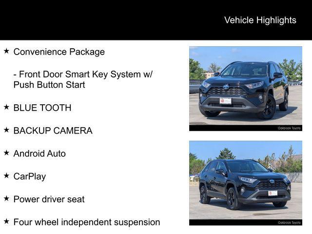 used 2021 Toyota RAV4 Hybrid car, priced at $24,753