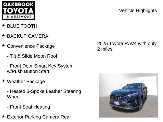 new 2025 Toyota RAV4 Hybrid car, priced at $38,275