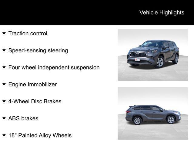 used 2023 Toyota Highlander car, priced at $31,985