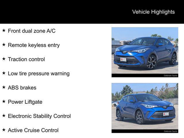 used 2021 Toyota C-HR car, priced at $22,500