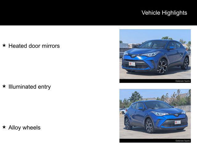 used 2021 Toyota C-HR car, priced at $22,500