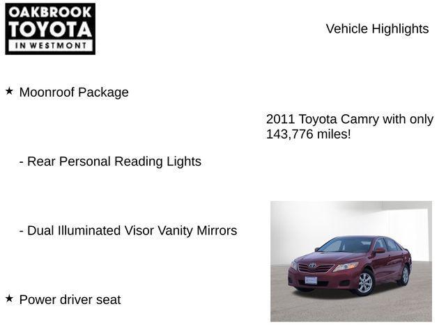 used 2011 Toyota Camry car, priced at $7,483