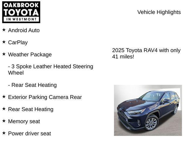 new 2025 Toyota RAV4 car, priced at $40,618