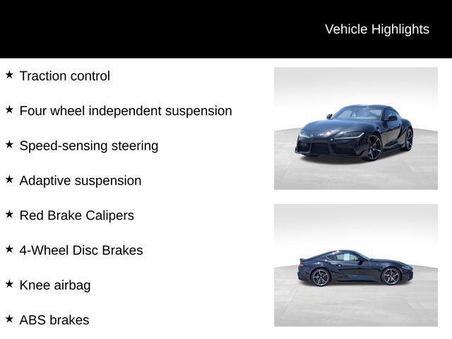 used 2022 Toyota Supra car, priced at $49,999