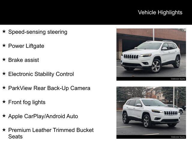 used 2020 Jeep Cherokee car, priced at $21,800