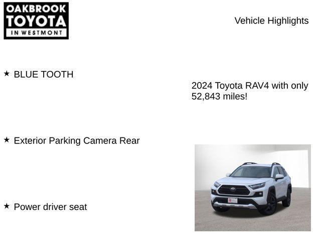 used 2024 Toyota RAV4 car, priced at $31,779