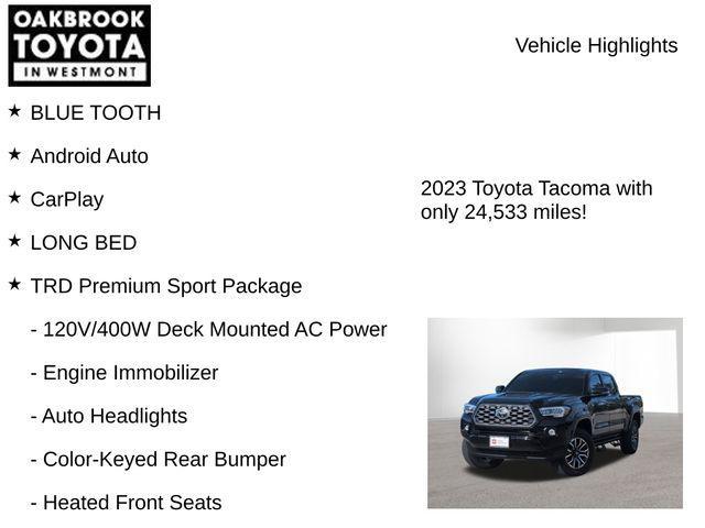 used 2023 Toyota Tacoma car, priced at $42,500