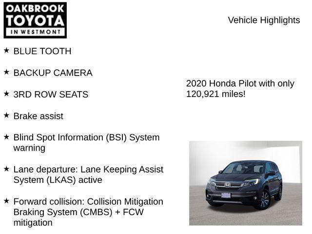 used 2020 Honda Pilot car, priced at $18,999