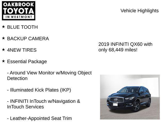 used 2019 INFINITI QX60 car, priced at $18,999