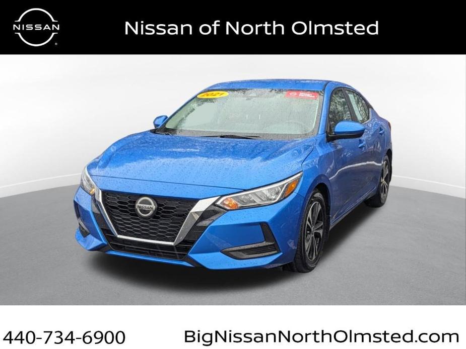 used 2021 Nissan Sentra car, priced at $18,677