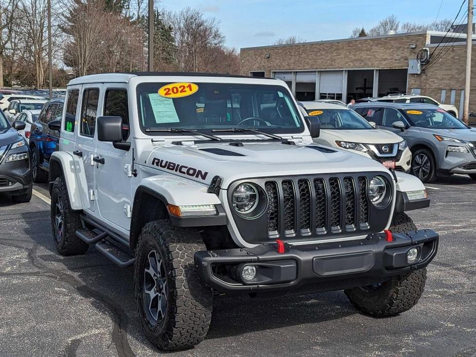used 2021 Jeep Wrangler Unlimited car, priced at $46,997
