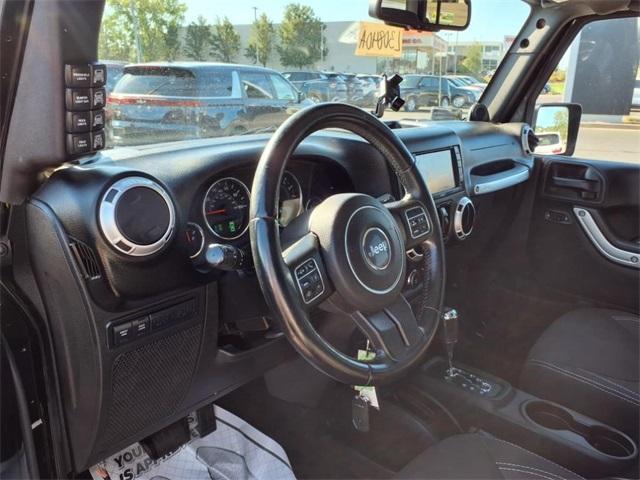 used 2014 Jeep Wrangler Unlimited car, priced at $13,234