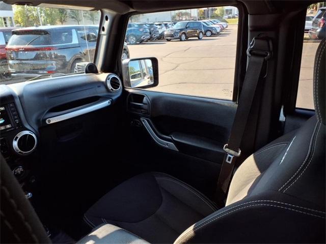 used 2014 Jeep Wrangler Unlimited car, priced at $13,234