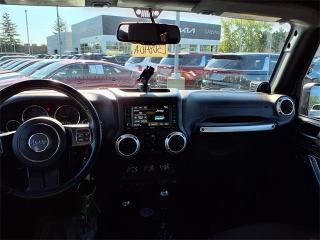 used 2014 Jeep Wrangler Unlimited car, priced at $13,234