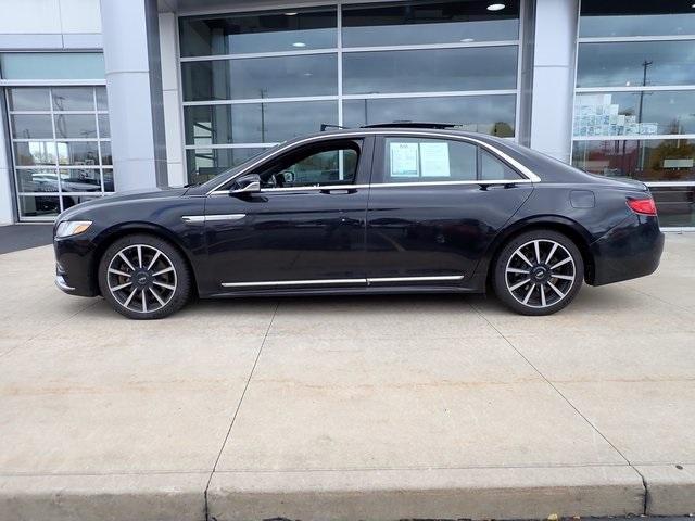used 2017 Lincoln Continental car, priced at $21,853