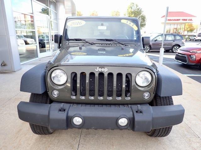 used 2016 Jeep Wrangler Unlimited car, priced at $18,650