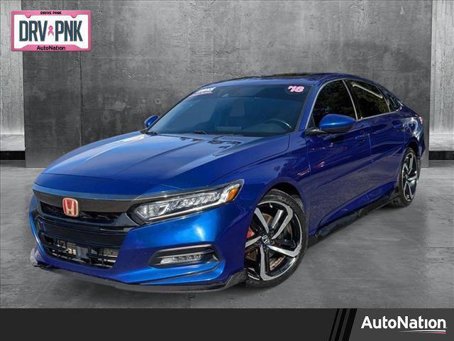 used 2018 Honda Accord car, priced at $19,237